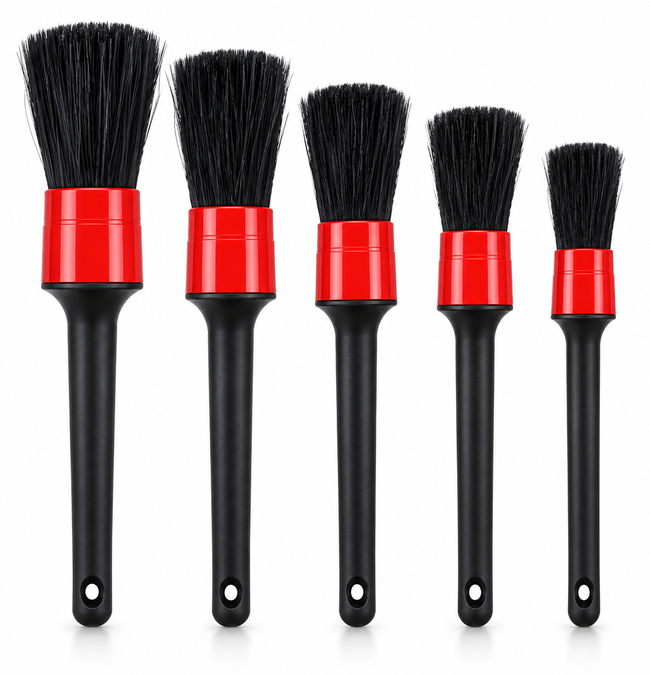 5 PCS CAR DETAILING BRUSH SET